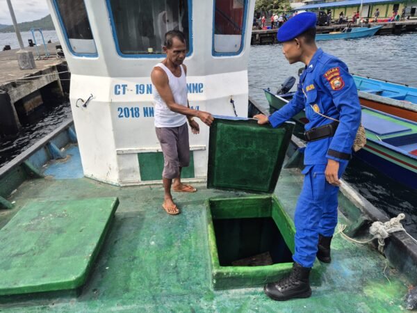 Polmas Perairan, Ditpolairud Polda Malut Imbau Nelayan Utamakan Keselamatan saat Melaut