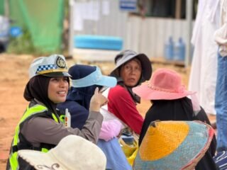 Polres Halteng Kedepankan Pendekatan Humanis Amankan Aksi Unjuk Rasa di PT MAL