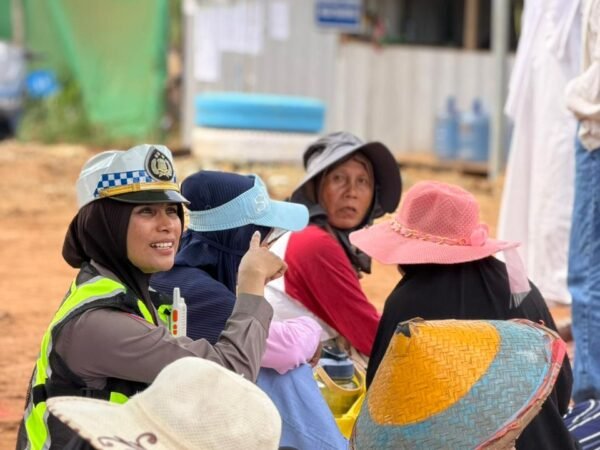 Polres Halteng Kedepankan Pendekatan Humanis Amankan Aksi Unjuk Rasa di PT MAL