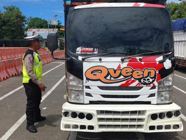 Gelar Operasi Keselamatan Kieraha 2026, Polres Pulau Morotai Tindak Tegas Kendaraan ODOL