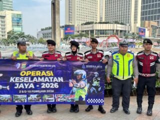 Satgas Preemtif Polda Metro Jaya Laksanakan Imbauan Keselamatan di Stasiun Juanda Dan Bundaran HI