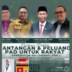 HMI dan KOHATI Inhil Riau gelar diskusi publik akan Tantangan dan Peluang PAD untuk rakyat.