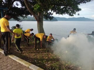 Kapolres Sabang Hadiri Gotong Royong Massal Kota Sabang, Wujud Sinergi Tindaklanjuti Arahan Presiden RI