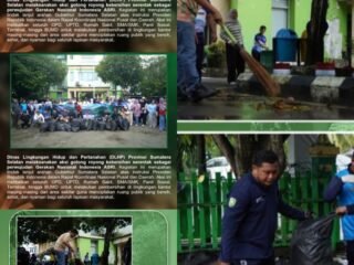 DLHP Sumsel Gelar Aksi Gotong Royong Serentak dalam Rangka Gerakan Nasional Indonesia ASRI