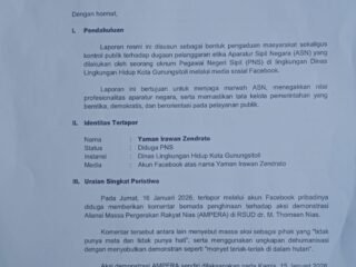 VIRAL KATA-KATA PENGHINAAN KE DEMONSTRAN, PNS DIDUGA MASUK PROSES HUKUM!"