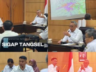 Kepala Kantah dan Walikota Kota Tangsel Sepakat Sinergitas Implementasikan Aplikasi SIGAP TANGSEL