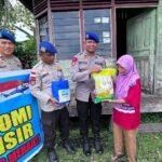 Sat Polairud Polres Kepulauan Meranti Kembali Hadir di Desa Alai, Program JALUR Bantu Anak Pesisir dan Warga Kurang Mampu