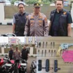 Respon Cepat Polsek Kelapa Dua, 5 Pelaku Curanmor Diamankan, Sita Senpi Rakitan