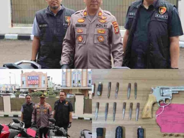 Respon Cepat Polsek Kelapa Dua, 5 Pelaku Curanmor Diamankan, Sita Senpi Rakitan