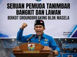 KNPI Tanimbar Kecam Pemda Tak Berkonsep, Ancam Boikot Groundbreaking Blok Masela