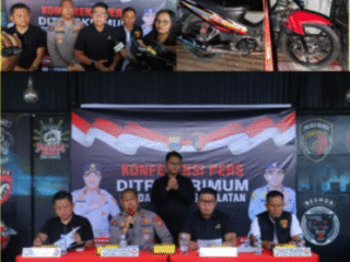 Tim Resmob Satreskrim Polres Bulukumba Kembali Ungkap Kasus Curanmor Awal 2026 Amankan 9 Unit Sepeda Motor
