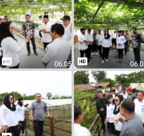 Kakanwil Banten Harison Bersama Direktorat Jenderal Penataan Agraria Kunjungi Agro Eduwisata Al Markaz Serang