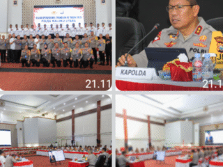 Kapolda Maluku Utara Buka Gelar Operasional Triwulan IV, Tekankan Evaluasi Konkret dan Pendekatan Humanis