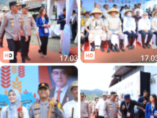 Wakapolda Banten Hadiri Panen Raya Padi Organik PS-08, Perkuat Ketahanan Pangan dan Semangat Bela Negara