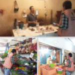 Satgas Saber Pangan Jakarta Barat Cek Harga dan Mutu Bahan Pangan di Pasar Jembatan Dua