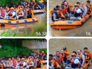 Tangani Pencemaran, Wakil Wali Kota Tangsel Susuri Kali Jaletreng hingga Tabur Karbon Aktif
