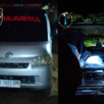 Mobil ambulan disalah gunakan untuk angkut ikan di kecamatan kebun tebu Lampung barat .