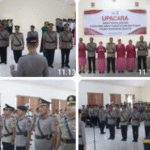 Polres Halsel Laksanakan Upacara Serah Terima Jabatan, Tiga Jabatan Strategis Resmi Berganti*