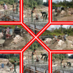 Prajurit Satgas TMMD Kodim 0116 Nagan Raya dan Warga Bergandeng Tangan Bangun Desa