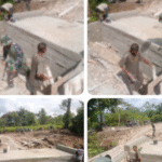 Satgas TMMD ke 127 Kodim 0116/Nagan Raya Buka Mal Box Culvert