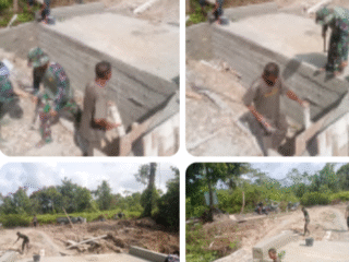 Satgas TMMD ke 127 Kodim 0116/Nagan Raya Buka Mal Box Culvert