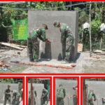 Satgas TMMD ke 127 Kodim 0116 Nagan Raya kebut Pembutan Bak penampungan Air bersih