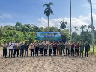 Wujud Implementasi Ketahanan Pangan Polri: Polres Sabang Tanam Jagung Pipil