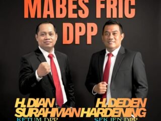 Ketum FRIC Instruksikan Jajaran Se-Indonesia Awasi Dapur MBG, H. Dian Surahman: dan Sekjen DPP H. Deden Hardening, Jangan Ada yang Berani Bermain dengan Hak Rakyat