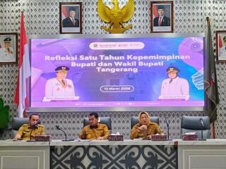Evaluasi Satu Tahun Kinerja Bupatii Tangerang dan Wakil Raih Beberapa Penghargaan