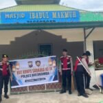 Sat Samapta Polres Bulukumba Gelar Bakti Religi dan Berbagi Takjil Pada HUT Korps Sabhara ke 74