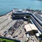 Wakapolri Tinjau Udara Arus Mudik, Pastikan Penyeberangan Merak–Bakauheni Terkendali