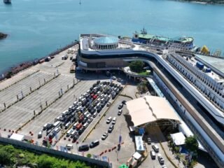 Wakapolri Tinjau Udara Arus Mudik, Pastikan Penyeberangan Merak–Bakauheni Terkendali