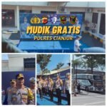 Polres Cianjur Lepas Ratusan Peserta Program Mudik Gratis 2026