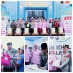 Kapolda Sumsel dan Bhayangkari Cek Pos Pengamanan Ops Ketupat 2026, Bagikan Tali Asih Hingga Takjil di Pos Pelayanan Simpang 5 DPRD