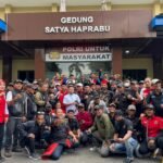 Ratusan Jurnalis Jatim Geruduk Mapolda jatim, Desak Usut Dugaan OTT “Settingan” dan Tangguhkan Penahanan jurnalis Amir