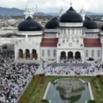 Sholat IDUL FITRI 1447 H 2026 M di pusatkan di Mesjid Raya Baiturrahman Banda Aceh .
