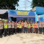 Waka Polres Metro Bekasi Kota Lakukan Monitoring Pos Pam Idul Fitri, Pastikan Pelayanan Maksimal Untuk Masyarakat