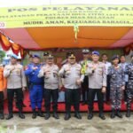 Cek Kesiapan Pengamanan Lebaran, Pamatwil Polda Sumut Turun Langsung ke Nias Selatan