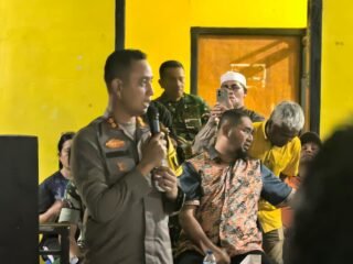 Polres Halsel Imbau Masyarakat Jaga Kondusifitas Paska Insiden Desa Silang dan Desa Liaro.