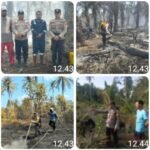 Polsek Rangsang Gerak cepat mengatasi Titik Api di Desa Tanjung Bakau