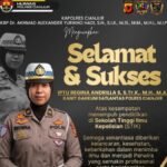 Kapolres Cianjur Ucapkan Selamat kepada Kanit Gakkum Satlantas yang Ikuti Pendidikan STIK