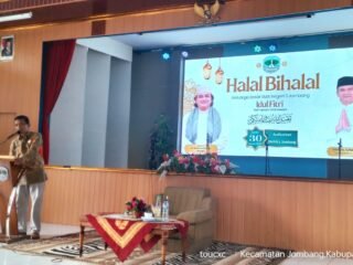 Perkuat Silaturahmi, SMA Negeri 3 Jombang Gelar Halal Bihalal:Siap Tingkatan Semangat Daya Saing Siswa Berprestasi*
