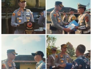 Polres Cianjur Berikan Penghargaan kepada Personel Berprestasi dan Mitra dalam Ops Ketupat Lodaya 2026