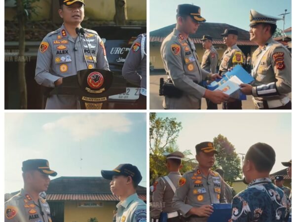 Polres Cianjur Berikan Penghargaan kepada Personel Berprestasi dan Mitra dalam Ops Ketupat Lodaya 2026