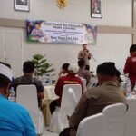 Kapolres Sijunjung adakan halal bihalal dan silaturahmi, di aula Tantya sudhirajati polres Sijunjung.