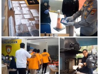 Polres Metro Depok Ungkap Kasus Narkotika dan Musnahkan Barang Bukti 4 Kg Sabu serta 100 Butir Ekstasi