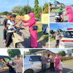 Ramadan Berkah, Polsek Gane Timur Berbagi Takjil Untuk Masyarakat