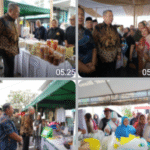 Benyamin Buka Bazar Ramadan di Pondok Aren Tangsel, 11.000 Paket Sembako Murah Diserbu Warga Meski Kondisi Hujan