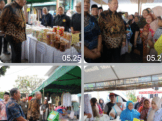 Benyamin Buka Bazar Ramadan di Pondok Aren Tangsel, 11.000 Paket Sembako Murah Diserbu Warga Meski Kondisi Hujan