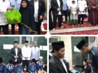 Ramadhan Berkah, DKM Masjid Jabal Nur Cluster Harmoni Villa Pamulang Adakan Santunan Yatim dan Dhuafa